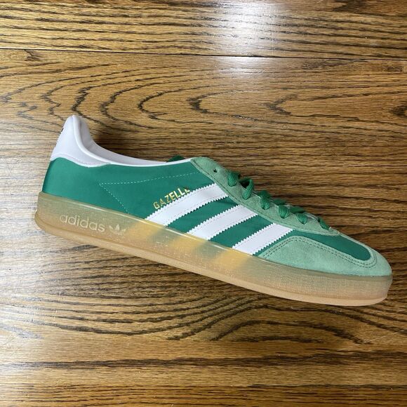 Gazelle Indoor Green Gum Men\'s Casual Shoes Sneakers Size 10 NEW Athletic